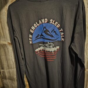 Tee Shirt Long Sleeve Crew Dark Gray XL
