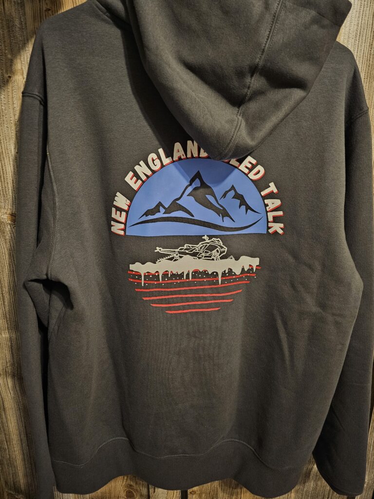 Hoodie,  District Perfect Weight Fleece Hoodie Dark Grey - 3X-Large