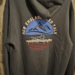 Hoodie,  District Perfect Weight Fleece Hoodie Dark Grey - Large