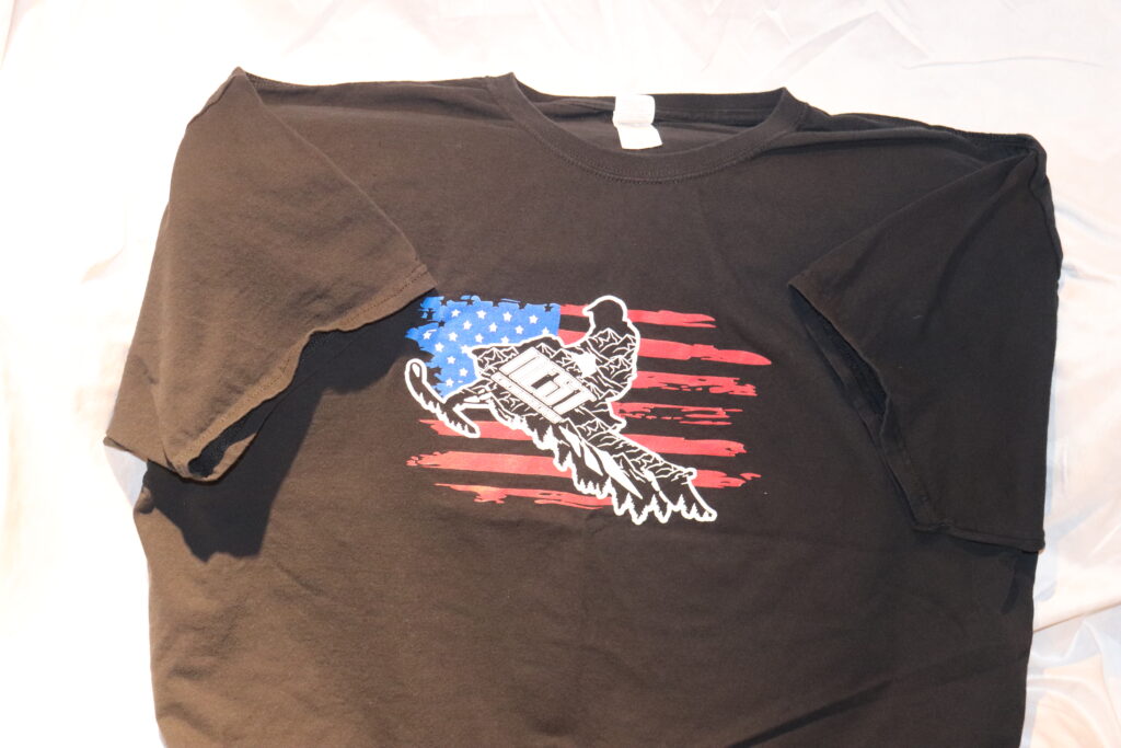 Sale - Fitted Ladies T-Shirt Black Medium Short Sleeve